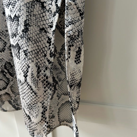 Zara Animal Print Shirt Dress XS - Picture 3 of 8